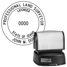 Pre-Inked Idaho Professional Land Surveyor R-40