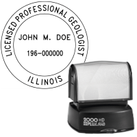 Pre-Inked Illinois Registered Interior Designer R-40