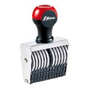 Get precise numbering with the Shiny No. 0-12 Numberer Stamp. Featuring 12 bands for versatile use. Order now from CalStamp and enhance your organization!