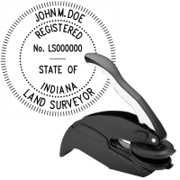 ​Indiana Registered Land Surveyor Embosser