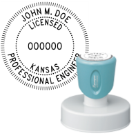 Pre-Inked Kansas Professional Engineer Xstamper