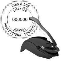 Kansas Licensed Professional Surveyor Embosser