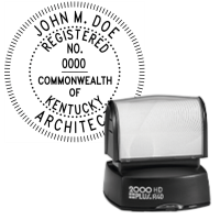 Pre-Inked Kentucky Registered Architect R-40