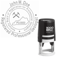 Self-Inking Kentucky Registered Professional Geologist R-40
