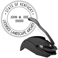 Kentucky Licensed Landscape Architect Embosser