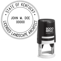 Self-Inking Kentucky Licensed Landscape Architect R-40