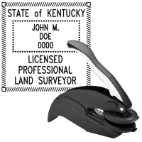 Kentucky Licensed Professional Land Surveyor Embosser