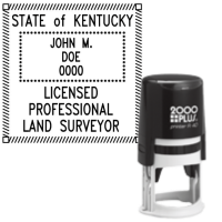 ​Self-Inking Kentucky Licensed Professional Land Surveyor R-40