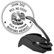 Louisiana Registered Architect Embosser