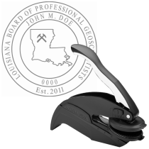 Louisiana Professional Geoscientist Embosser