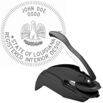 Louisiana Registered Interior Designer Embosser