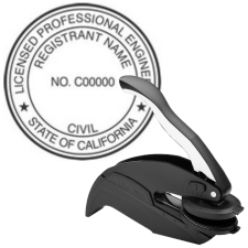 California Licensed Professional Engineer Embosser
