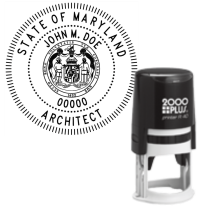 Self-Inking Maryland Architect R-40