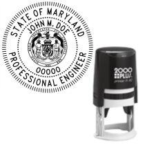 Self-Inking Maryland Professional Engineer R-40