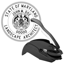 Maryland Landscape Architect Embosser