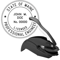 Maine Licensed Professional Engineer Embosser
