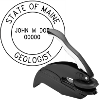 Maine Geologist Embosser