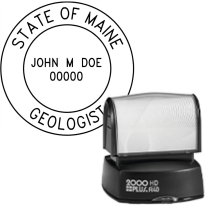 Pre-Inked Maine Geologist R-40