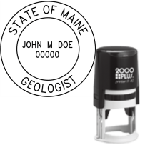 ​Self-Inking Maine Geologist R-40