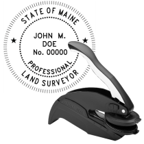 Maine Professional Land Surveyor Embosser