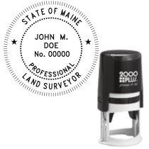 ​Self-Inking Maine Professional Land Surveyor R-40