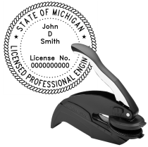 Michigan Licensed Professional Engineer Embosser