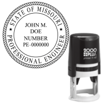 ​Self-Inking Missouri Professional Engineer R-40