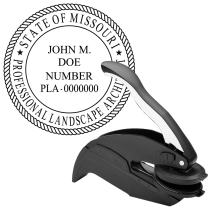 Missouri Professional Landscape Architect Embosser