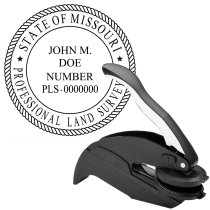 Missouri Professional Land Surveyor Embosser