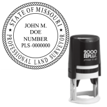 Self-Inking Missouri Professional Land Surveyor R-40