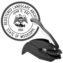 Mississippi Registered Landscape Architect Embosser