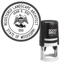 Self-Inking Mississippi Registered Landscape Architect R-40