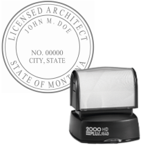 Pre-Inked Montana Licensed Professional Engineer R-40