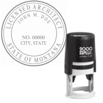 ​Self-Inking Montana Licensed Professional Engineer R-40