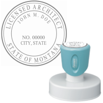 Pre-Inked Montana Licensed Professional Engineer Xstamper