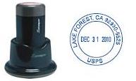 Shop the N85 Pre-Inked Xpedater Stamp with a 1-3/16" diameter impression. Perfect for precise stamping. Order now at CalStamp and ensure quality with Xstamper Refill Ink!