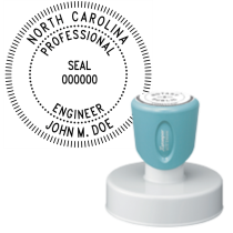 Pre-Inked North Carolina Professional Engineer Xstamper