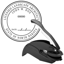North Dakota Licensed Landscape Architect Embosser