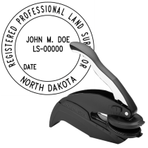 North Dakota Registered Professional Land Surveyor Embosser