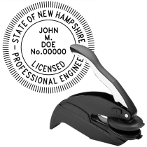 New Hampshire Licensed Professional Engineer Embosser