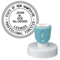 Pre-Inked New Hampshire Licensed Prof. Forester Xstamper