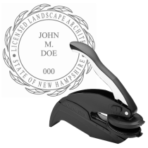 New Hampshire Licensed Landscape Architect Embosser