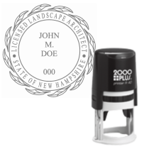 ​Self-Inking New Hampshire Licensed Landscape Architect R-40