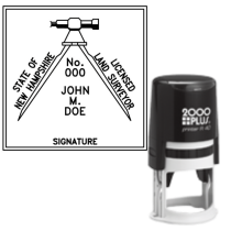 Self-Inking New Hampshire Licensed Land Surveyor R-40