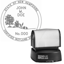 New Hampshire Certified Wetlands Scientist Embosser