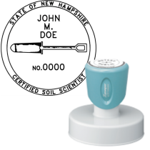 Pre-Inked New Hampshire Certified Soil Scientist Xstamper