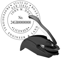 New Jersey Professional Engineer & Land Surveyor Embosser