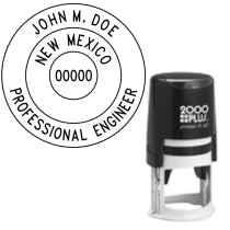 ​Self-Inking New Mexico Professional Engineer R-40