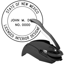 New Mexico Licensed Interior Designer Embosser