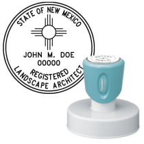 Pre-Inked New Mexico Registered Landscape Architect Xstamper